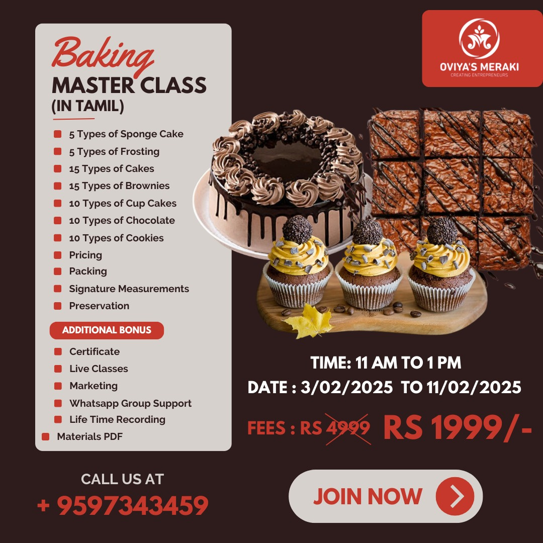Baking Workshop Instagram Post and Story