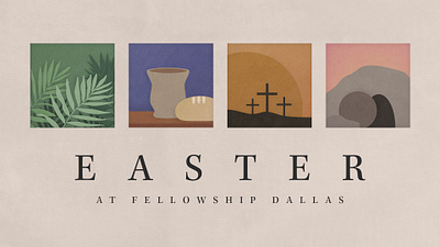 Easter 2023 church design easter graphic design illustration