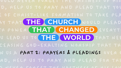 TCTCTW - Part 2 branding church graphic design logo sermon series