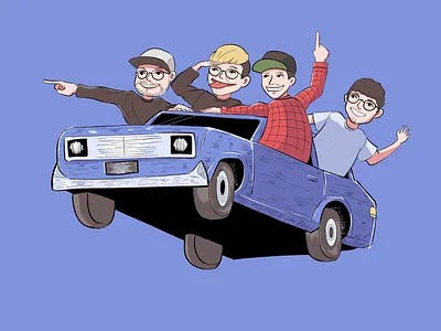 Tour Illustration animation graphic design illustration