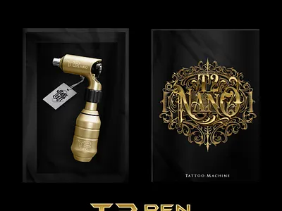 t2 nano graphic design logo monogram vintage logo