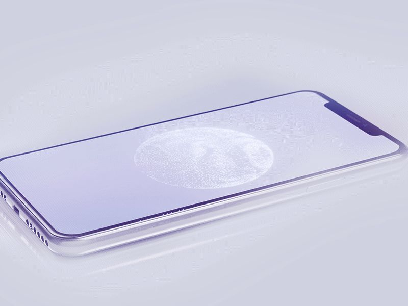 Spherical transition for Natural AI animation app brand clean illustration motion motion graphics natural simple spherical transition white