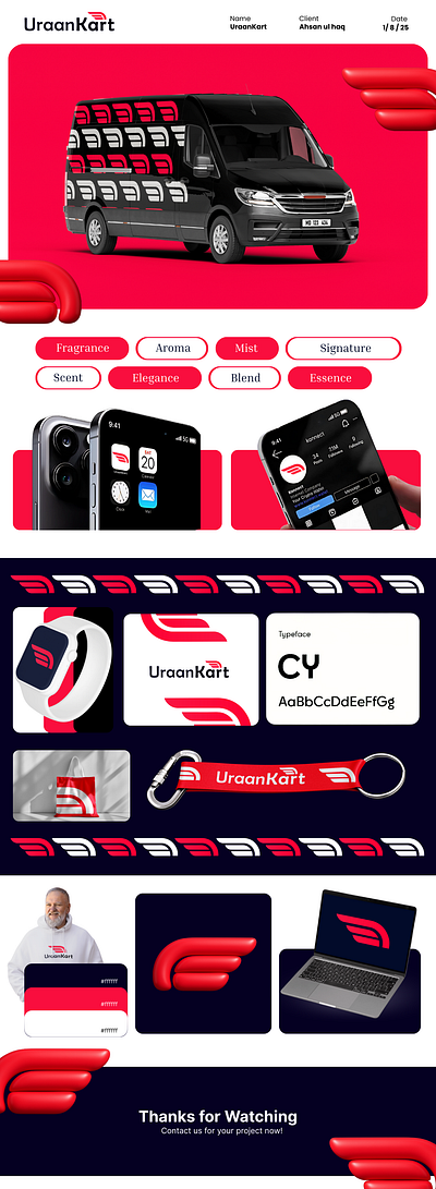UraanKart Complete Branding branding graphic design logo logo design