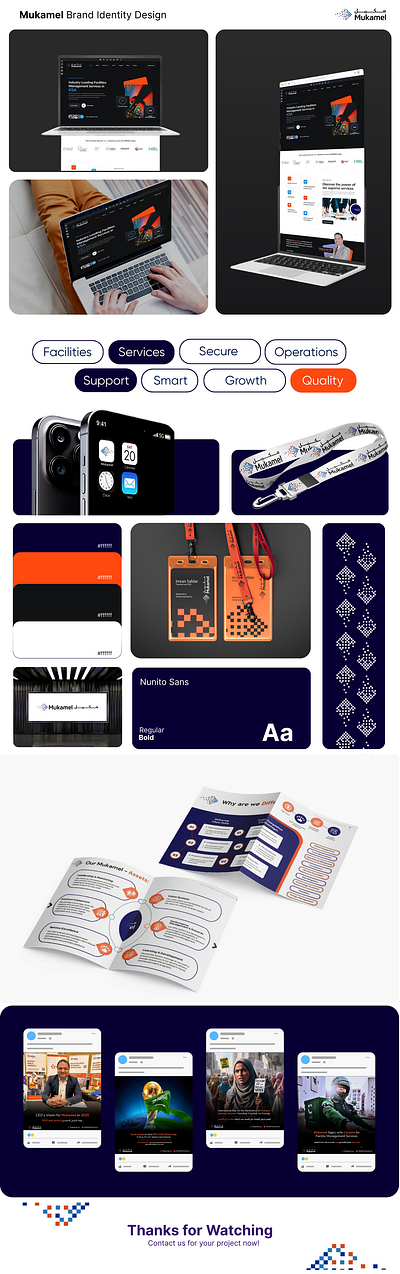 Mukamel Branding and Website Design branding design graphic design illustration logo logo design ui ui ux web design website design