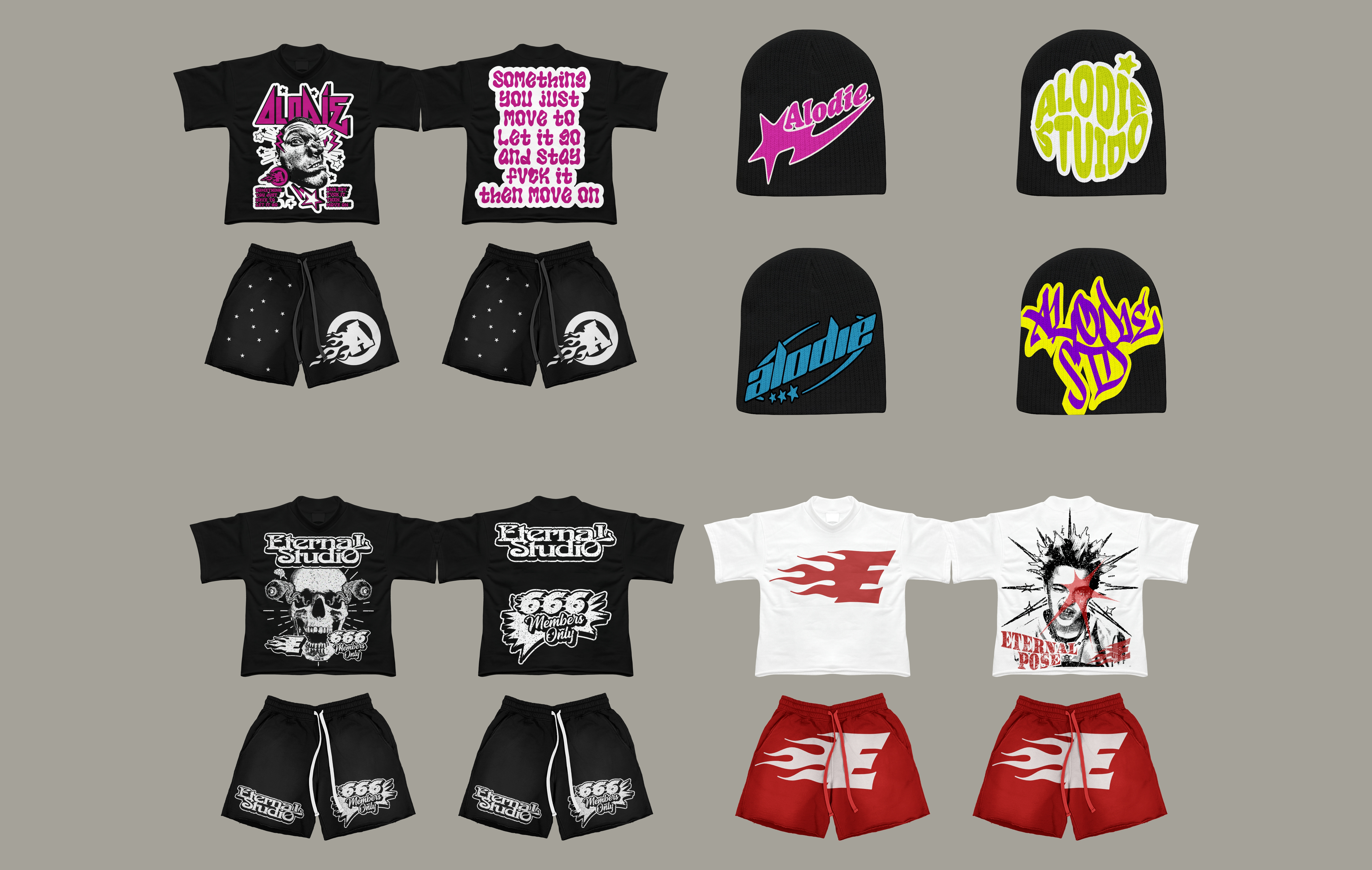 Example of Create Edgy Streetwear T Shirt Design