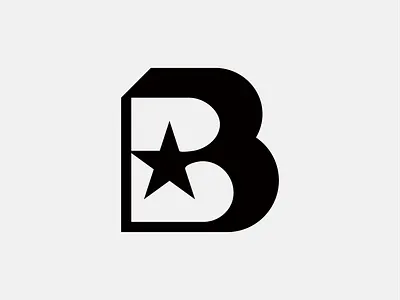B Star b b logo brand identity branding custom logo icon identity logo logo design logo designer logo mark logodesign logotype minimalist logo modern logo star logo b typography vector