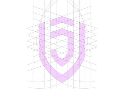Letter J + Shield Monogram branding grid illustration logo logo design mark typography