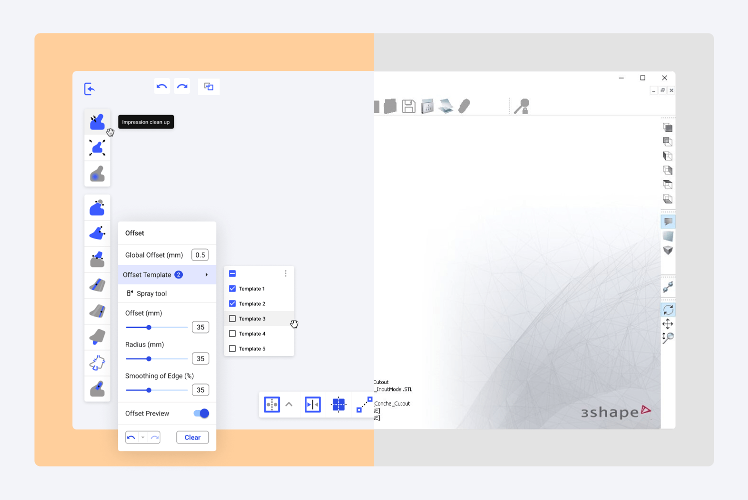 Redesign SaaS hearing product design saas software ui ux