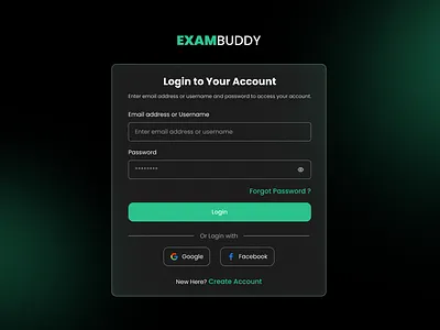 Exam Buddy Portal Design answers branding creative dashboard exam home ideas login portal qa questions school students teacher test trending