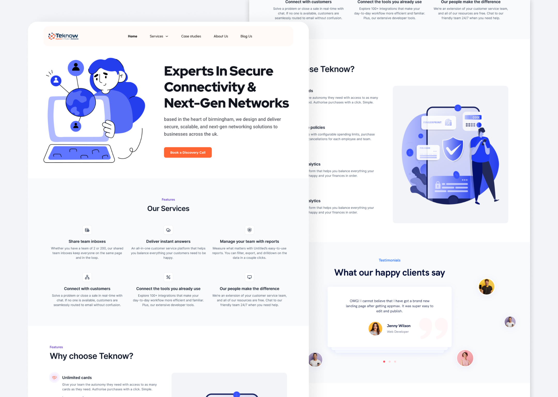 Teknow Networking Website Design figma website design networking networking ui design networking website networking website design technology website