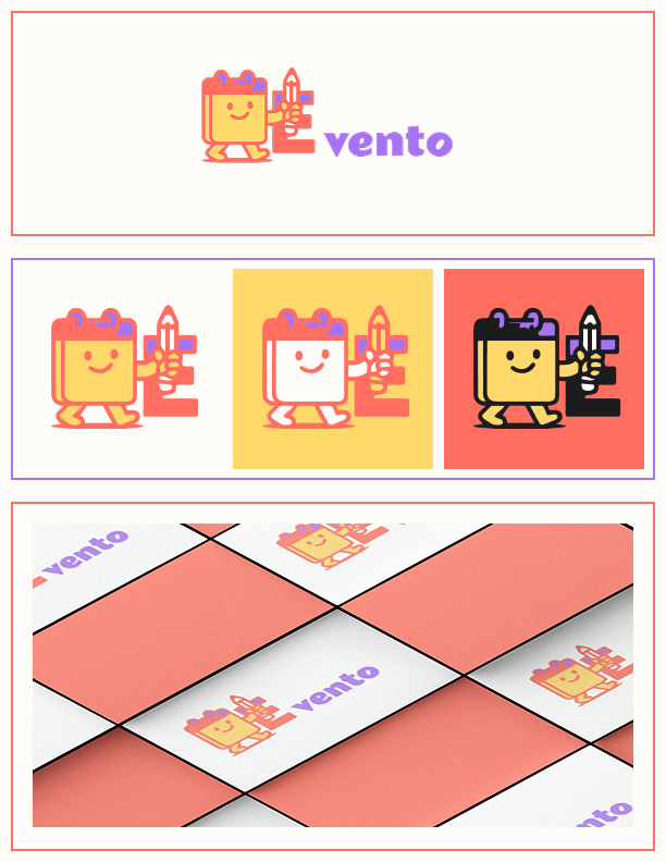 [Branding] Evento – Logo Suite & Business Card Design branding identity logo