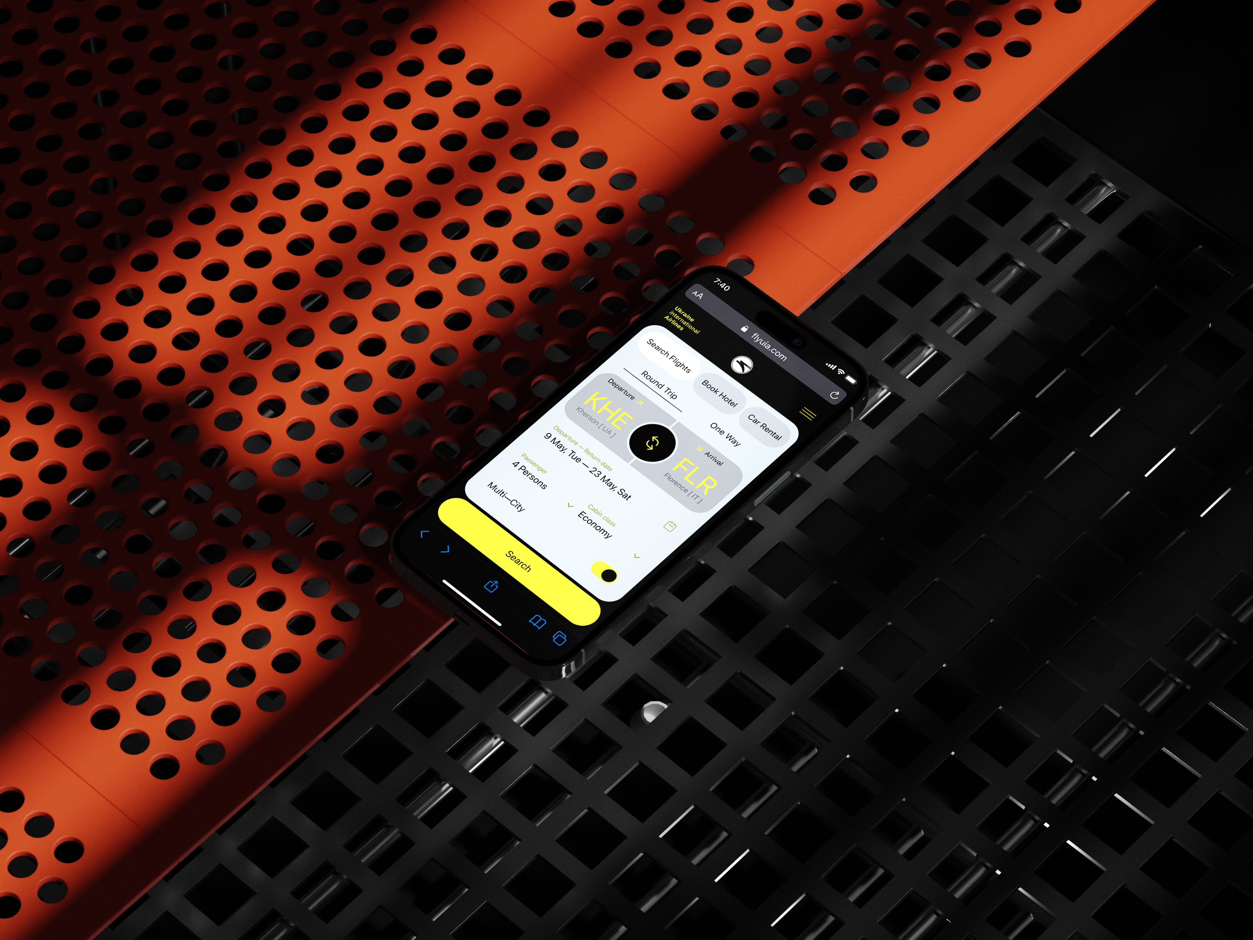 Totally Rethinking design concept UIA