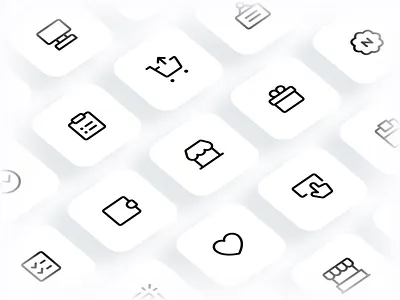 Myicons✨ — Shopping, Ecommerce vector line icons pack design system figma figma icons flat icons icon design icon pack icons icons design icons library icons pack interface icons line icons sketch icons ui ui design ui designer ui icons ui kit web design web designer