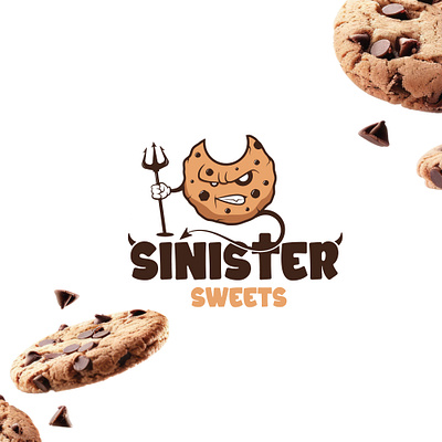 Sinister Sweets – Brand Concept branding characterdesign cookiebranding desertbranding dribbble foodlogo funbranding illustration logoconcept logodesign mascotdesign packagindesign playfullogo snacbrand