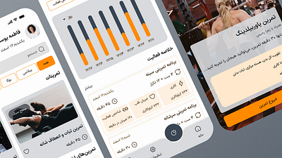 UI Design for a Fitness App app design figma fitness app mobile app product design ui ui design user experience user interface ux design