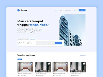 Real Estate Reservation Website - Properties page mobile app properties responsive website ui ui design ux design web app