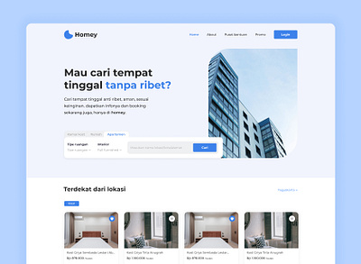 Real Estate Reservation Website - Properties page mobile app properties responsive website ui ui design ux design web app