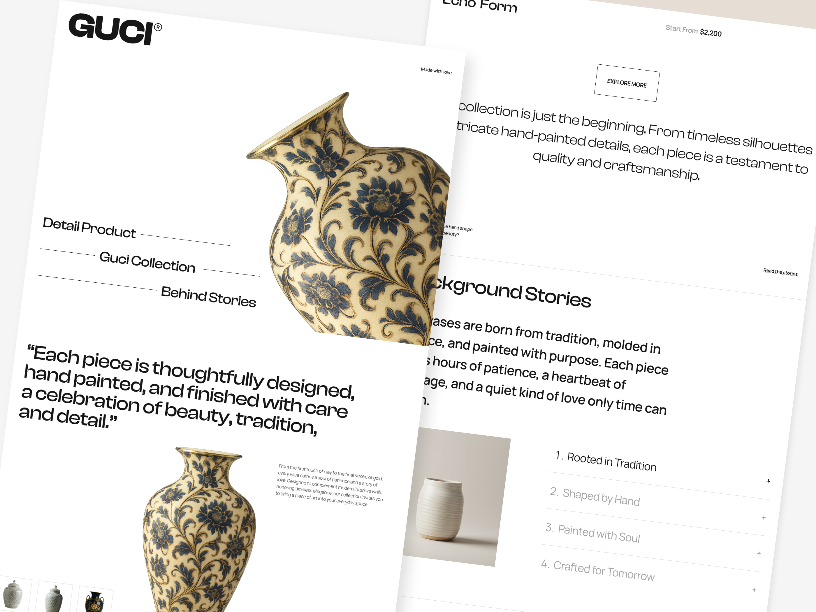 Example of Landing Page Design