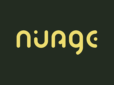 New logo - niuage branding curves dots identity logo portfolio round web webdesign