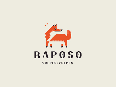 Raposo animal brand branding design fox galicia geometric graphic design logo logodesign logotype