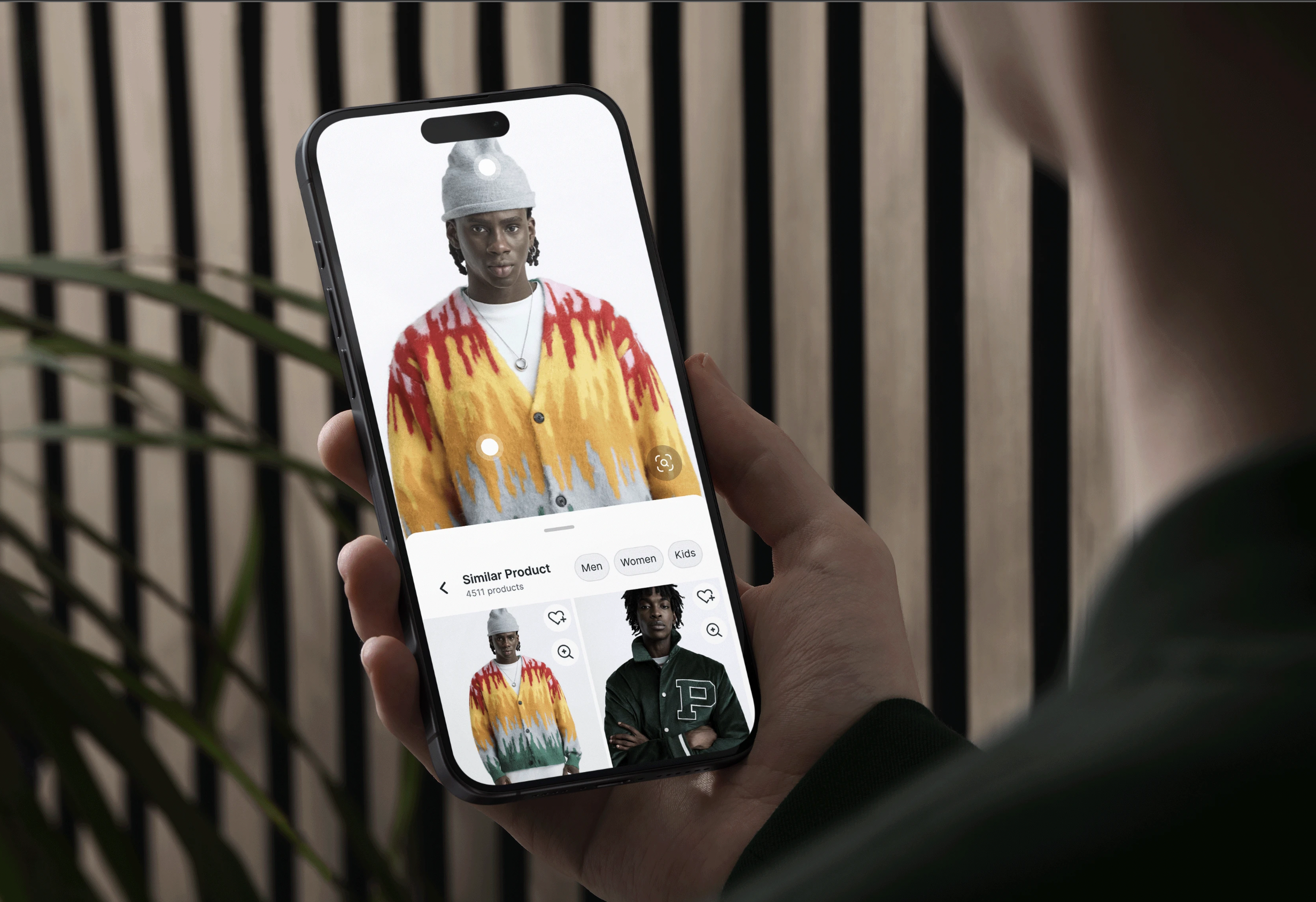 Image Search App e commerce image search interaction motion motion graphics shopping app ui ux