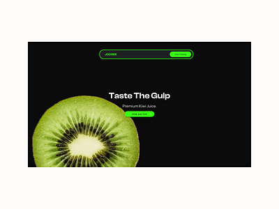 Joosee - Premium Kiwi Juice figma framer framer designer framer developer fruit drink website kiwi fruit website kiwi website landing page web design