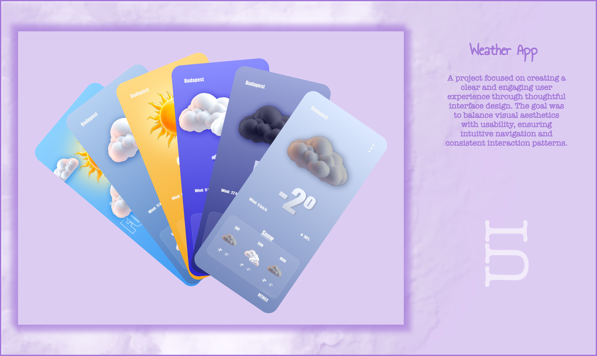 Weather App app ui weather