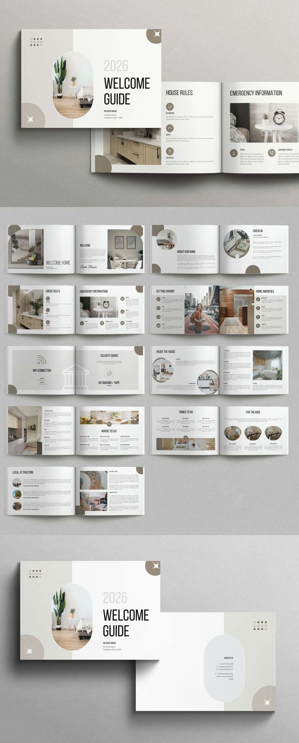 Welcome Guide Template welcome guide