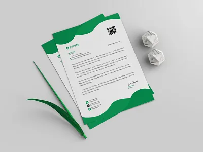 Business Corporate Letterhead Design design letterhead in word