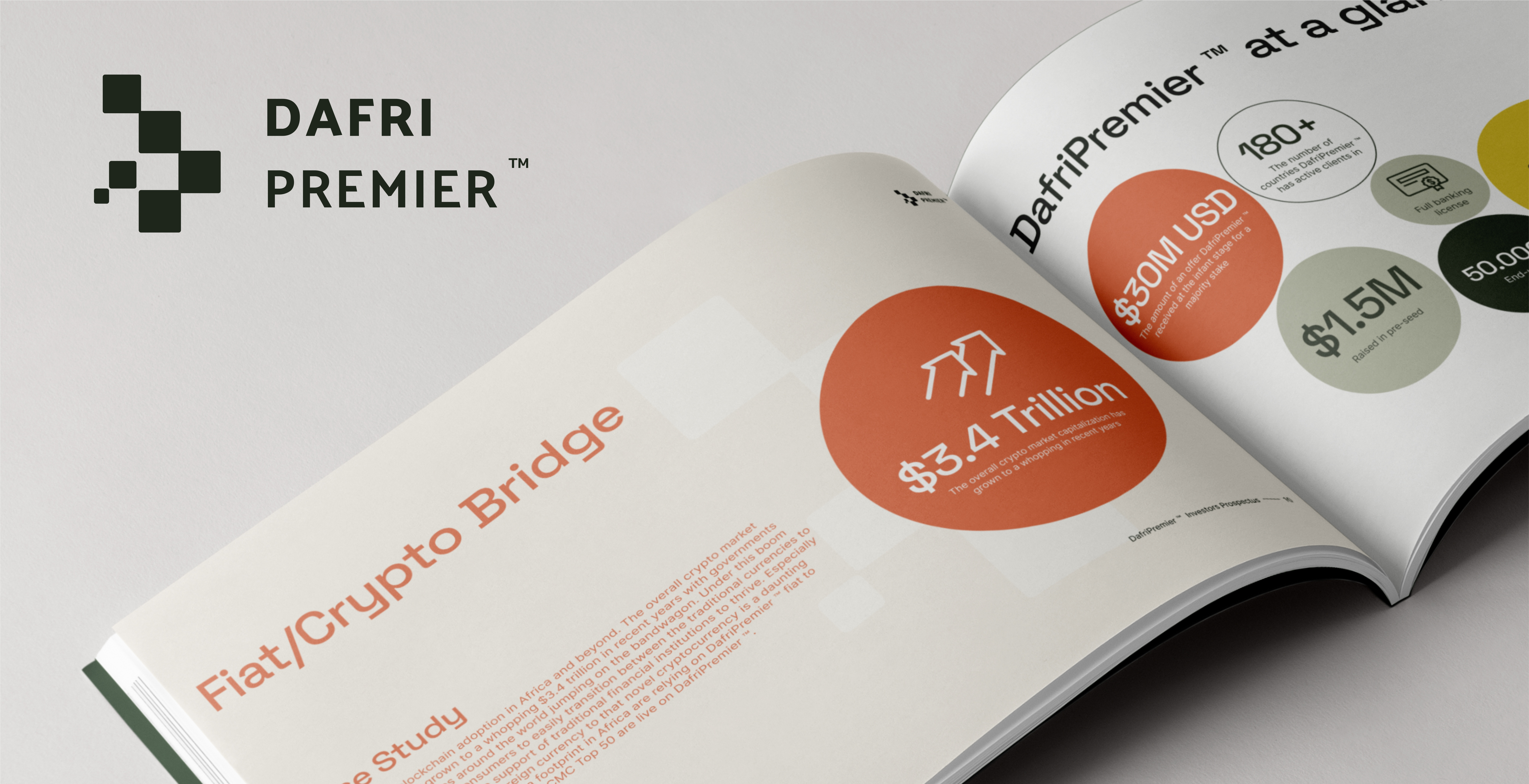 Investor Pitch Deck Graphic Design & Branding for DafriBank animation brand identity branding charts color palette copywriting custom presentation design graphic design icons illustration infographics layout logo motion graphics pitch deck design typography ui vector visual elements visual identity