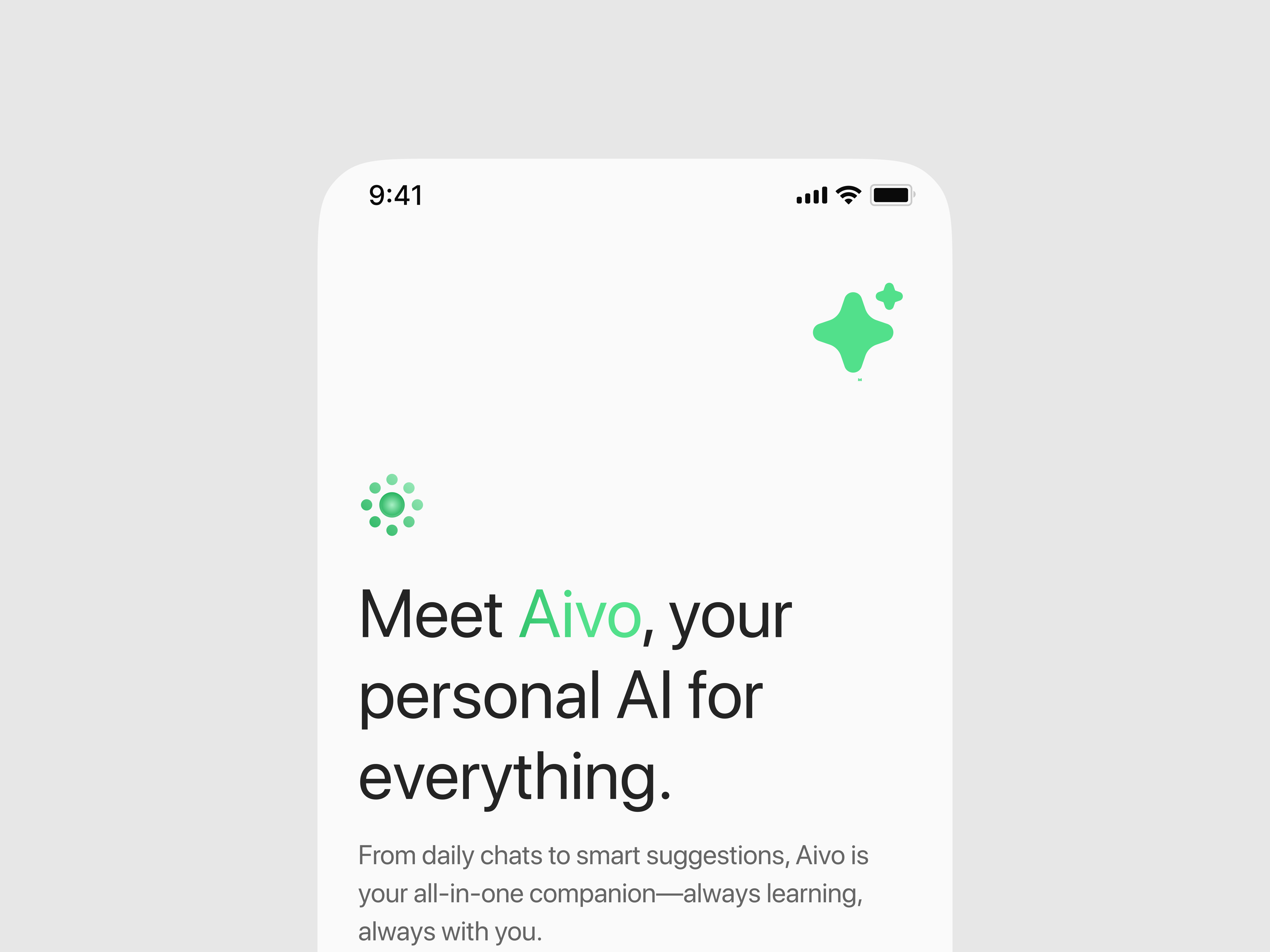 Example of Ai Mobile App Design