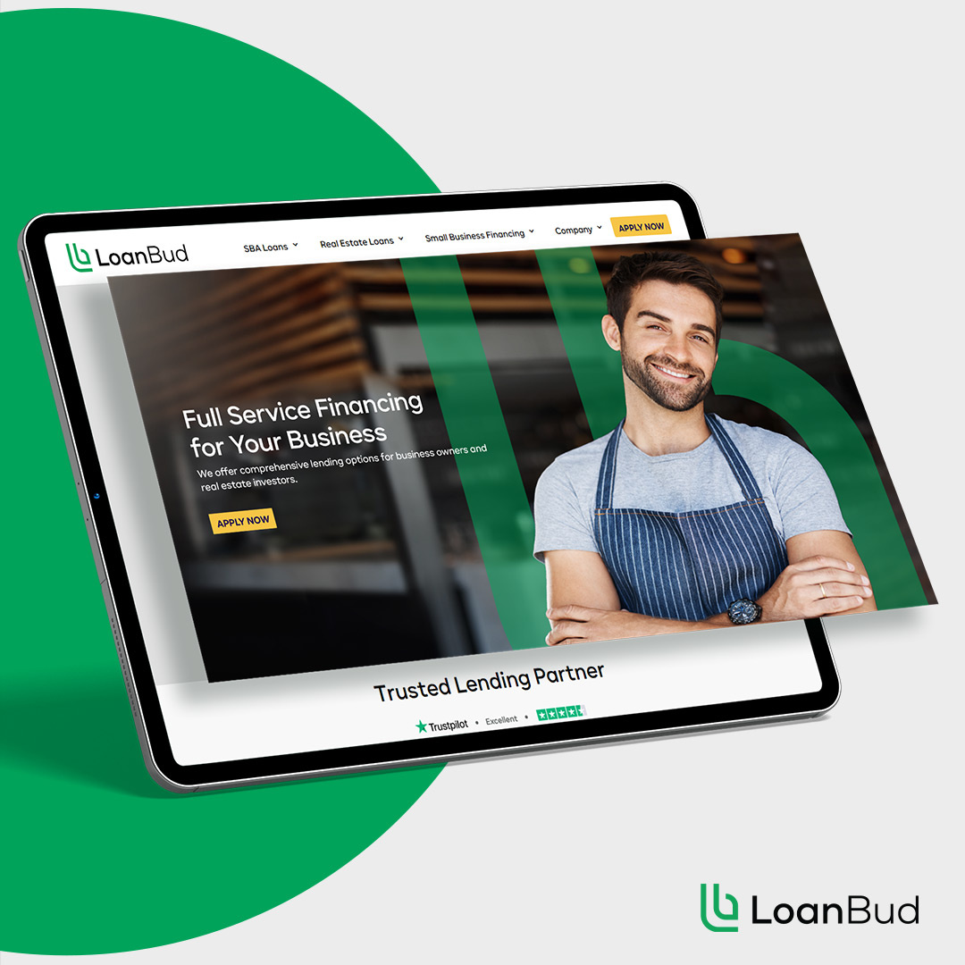 Example of LoanBud Wordpress Design & Development
