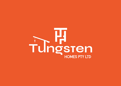Logo Design for Tungsten Homes Pty Ltd construction company identity