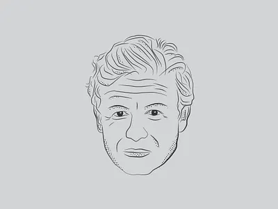 Simon Baker - Patrick Jane, The Mentalist @linescurveshapes adobe adobe illustrator design fan art graphic design icon illustration patrick jane simon baker the mentalist vector vector art