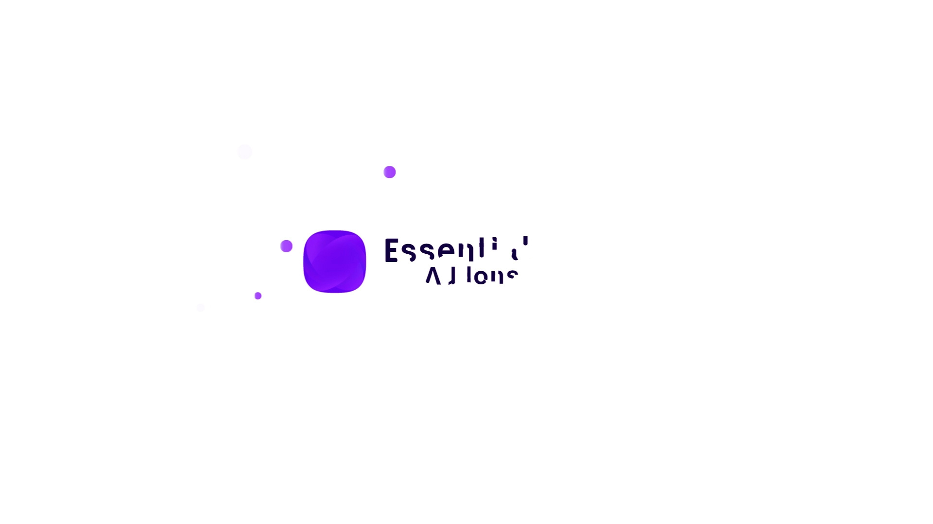 Minimalistic Tech Company Logo Animation animation design graphic design logo typography