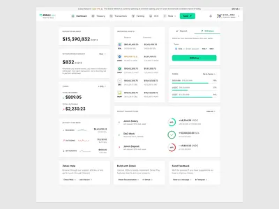 Dashboard - Web3 Payment Platform (Light UI) dashboard design light ui minimal payment ui user inteface web app web design web3