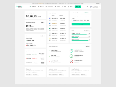 Dashboard - Web3 Payment Platform (Light UI) dashboard design light ui minimal payment ui user inteface web app web design web3