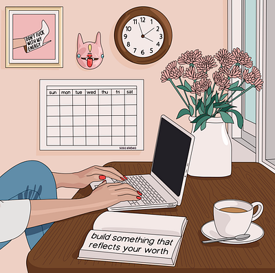Desktop Illustration illustration