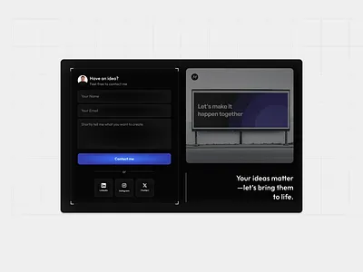 Contact form contact contact me design form ux ui webdesign