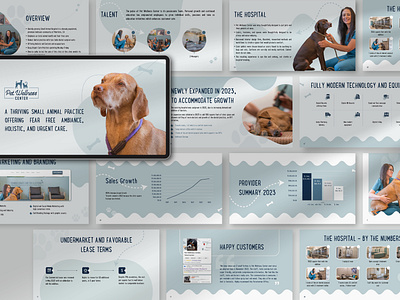 Presentation Design For Veterinarian graphic design pet presentation presentation design veterinarian presentation