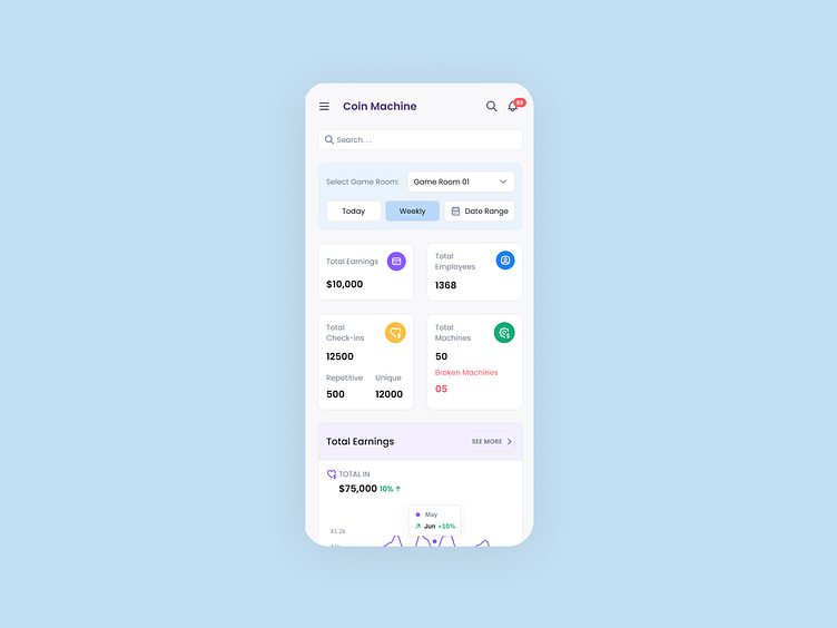 🟣 Coin Machine – Web & Mobile Dashboard UI by Carving Dezine on Dribbble