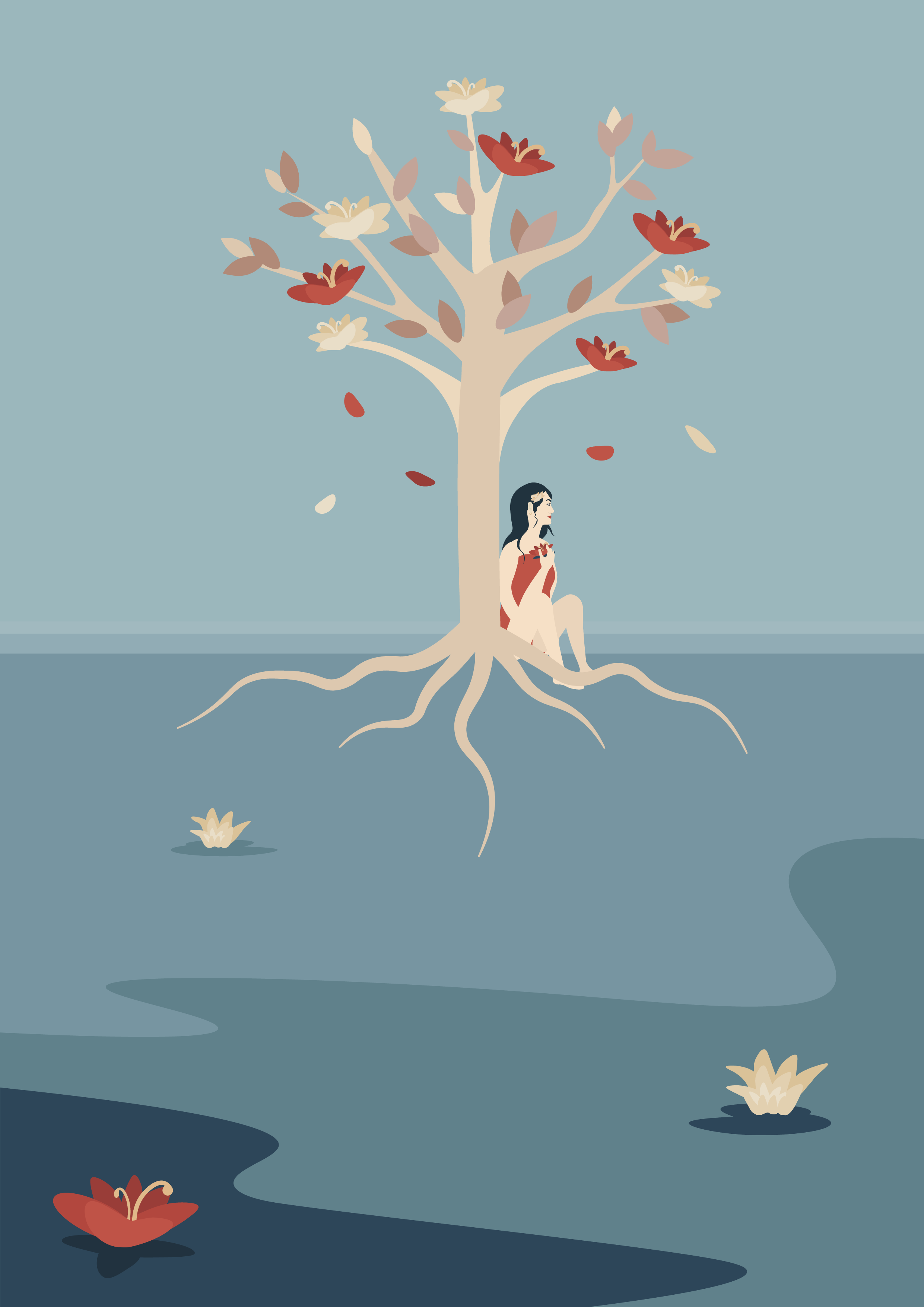 something passes, something changes 2d art design digital digitalart graphic design ill illustration