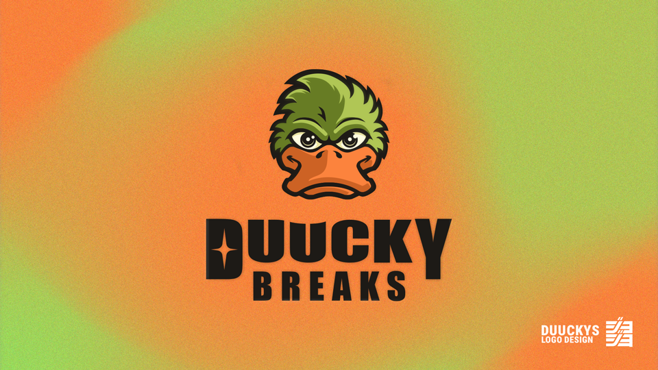 Duucky Logo Design branding duck esports gaming logo logo m mascot logo sport sport logo streaming