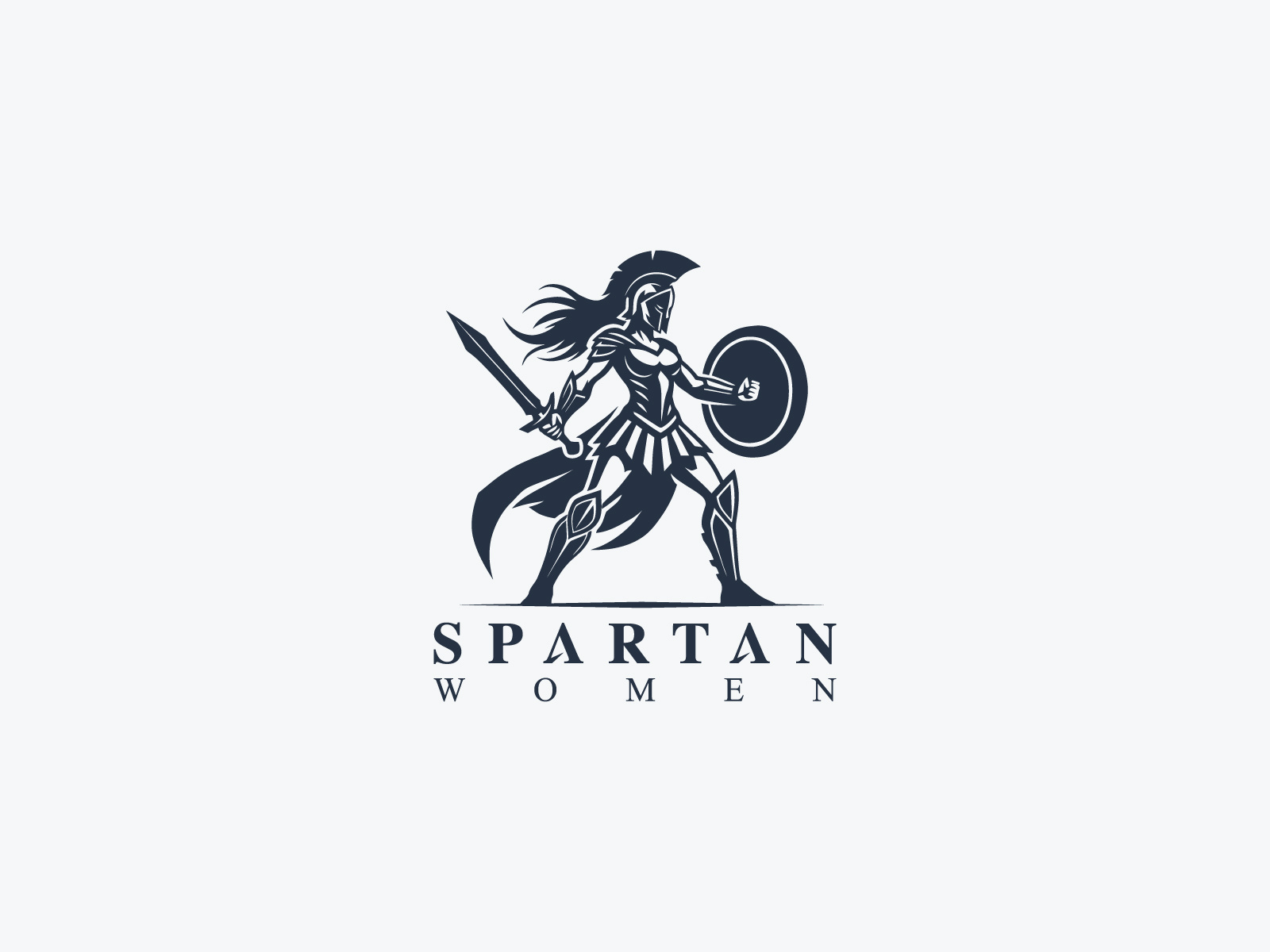 Example of We Will Create Custom Spartan Logo