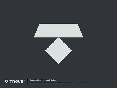 Trove 💎 app branding design graphic design icon identity illustration logo ui website