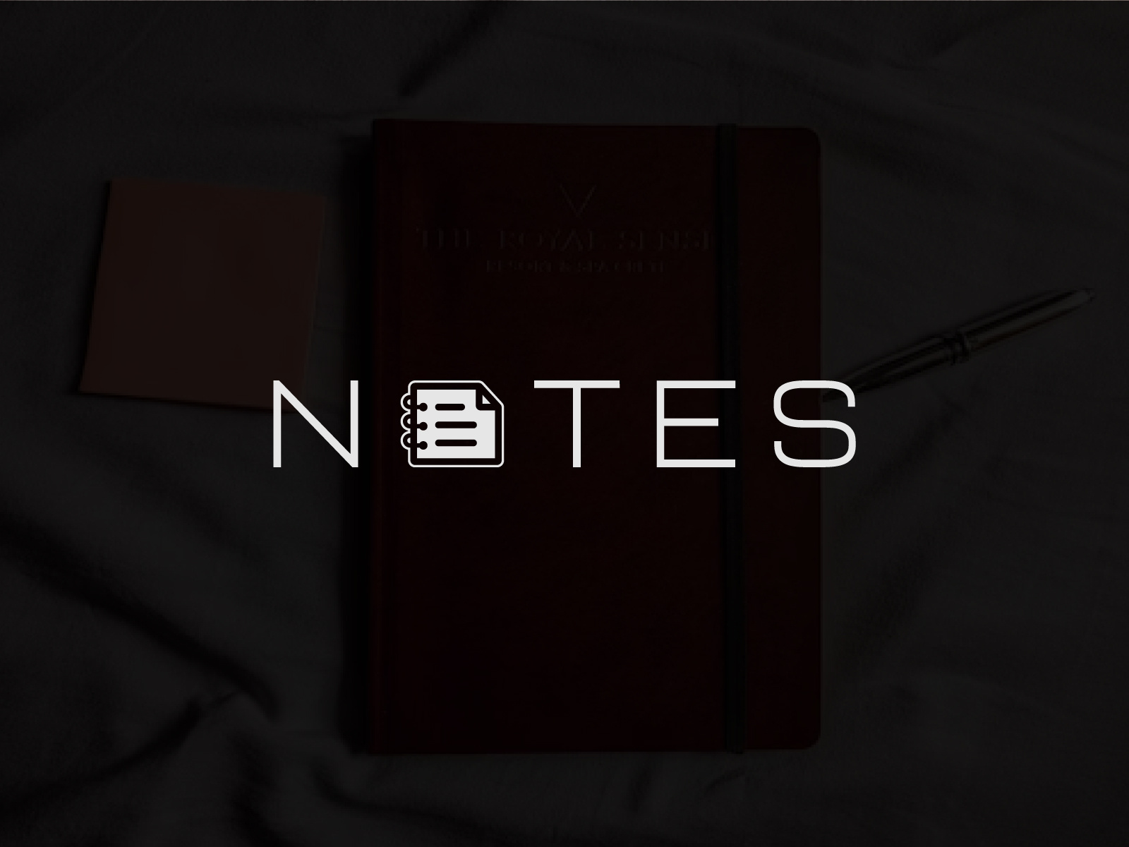 Notes Wordmark Logo flat lettermark logo logo design logo designer logotype minimal notes notes logo notes wordmark logo simple wordmark wordmark logo