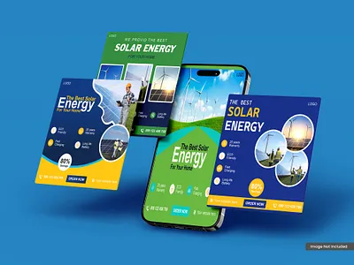 Solar Vibes Only Green Energy Creatives ads camping advertising banner design electric energy environment flyer design free mockup green energy manipulation marketing photoshop social media post solar energy post template