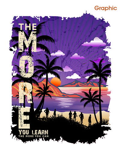 SUNSET SLASH with Vintage Vibe Graphic branding graphic design logo