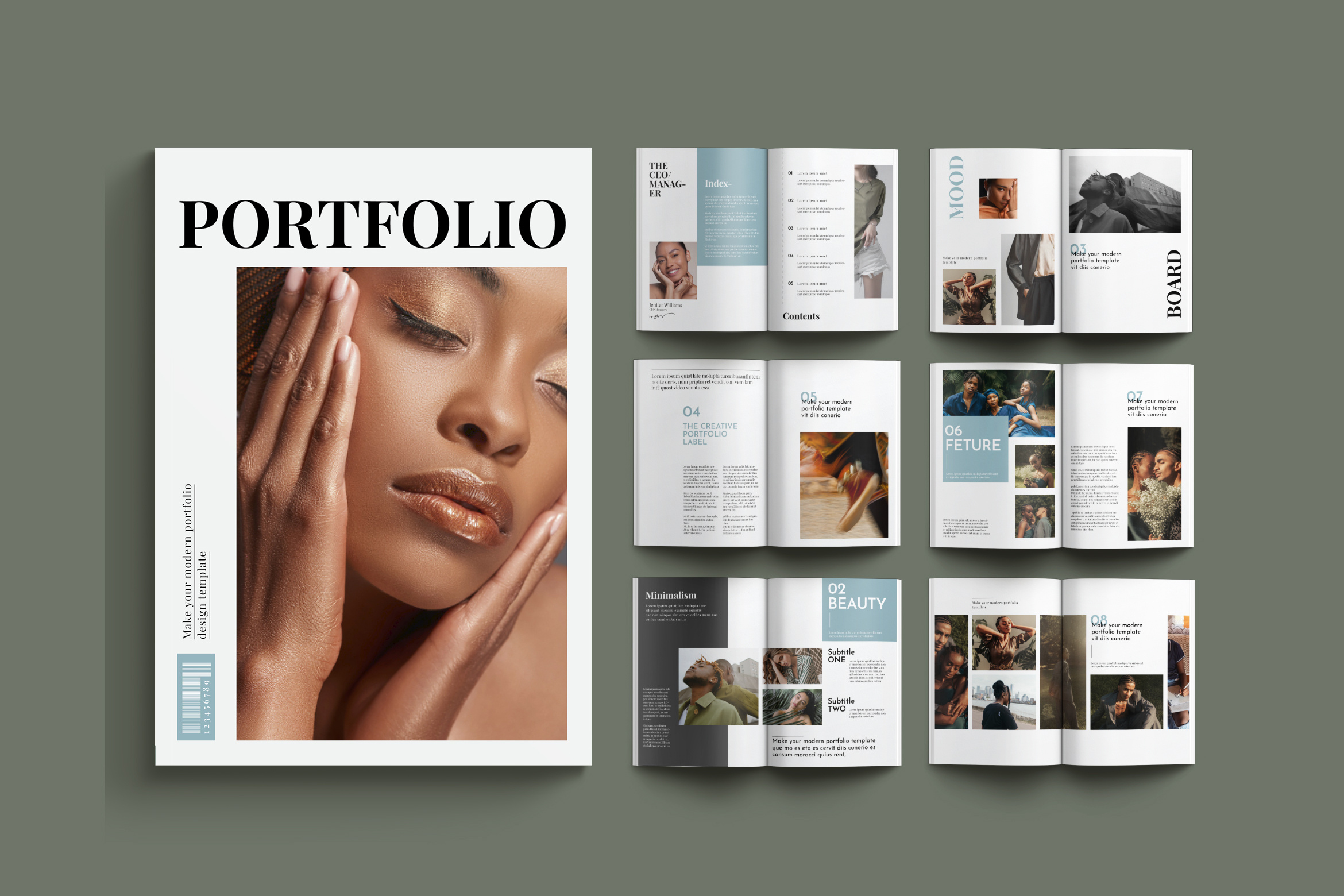 Portfolio Template design