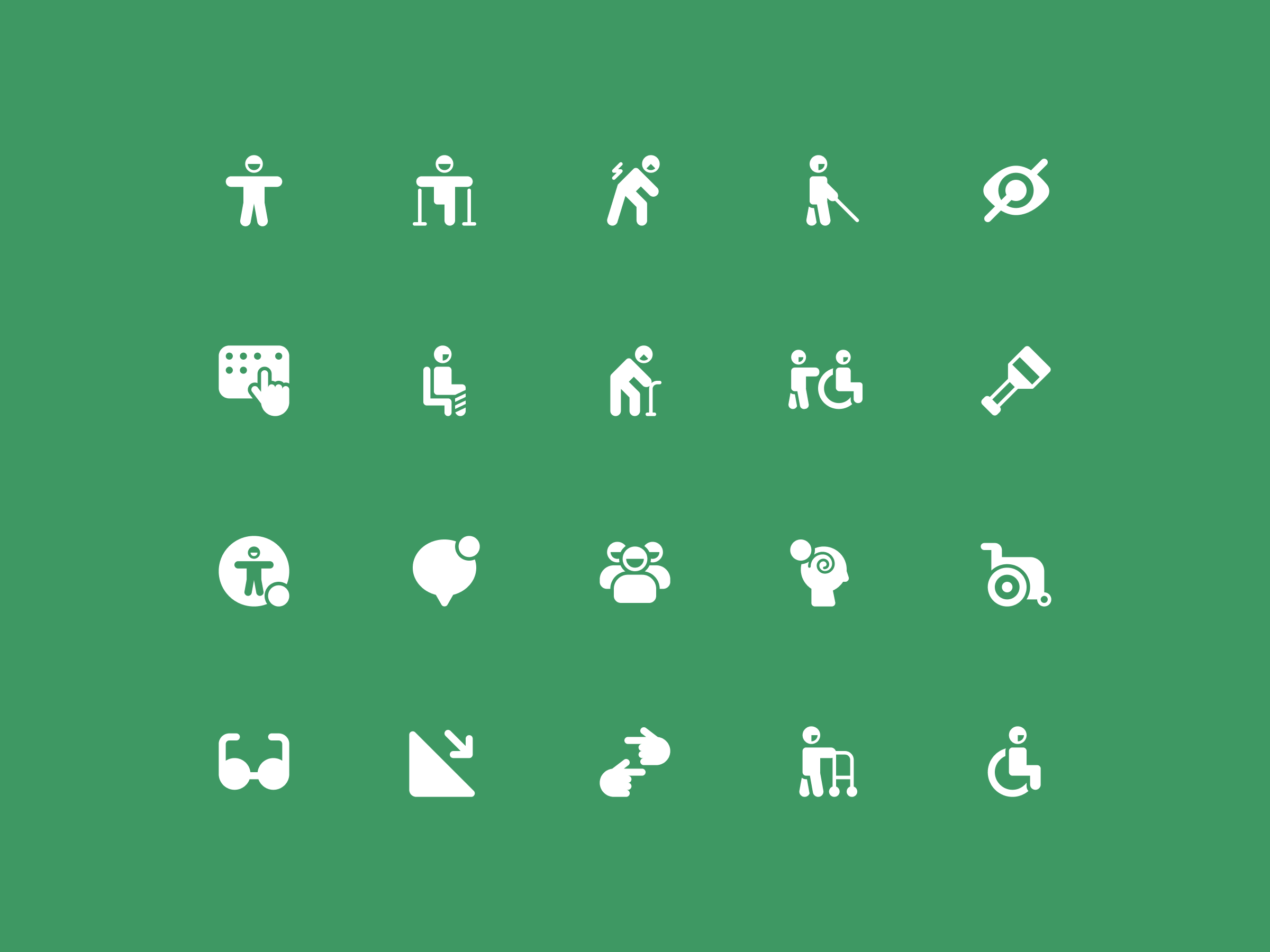 Disability Icon art artwork design disability graphic design health icon icon icon design iconography iconscout inclusive logo people uiux vector